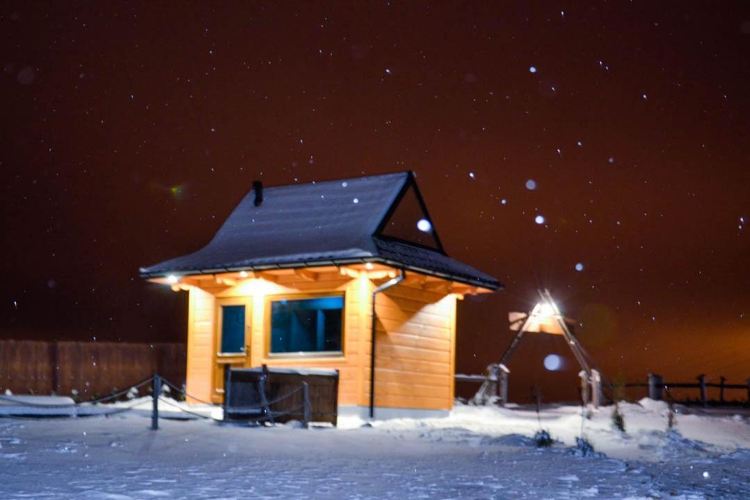 Chatki Niwki U Zboja Kroscienko nad Dunajcem Bagian luar foto
