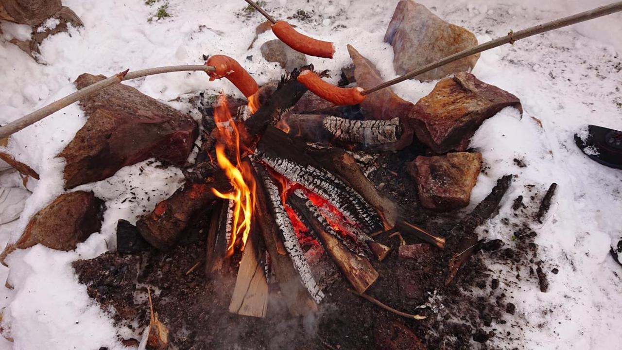 Chatki Niwki U Zboja Kroscienko nad Dunajcem Bagian luar foto