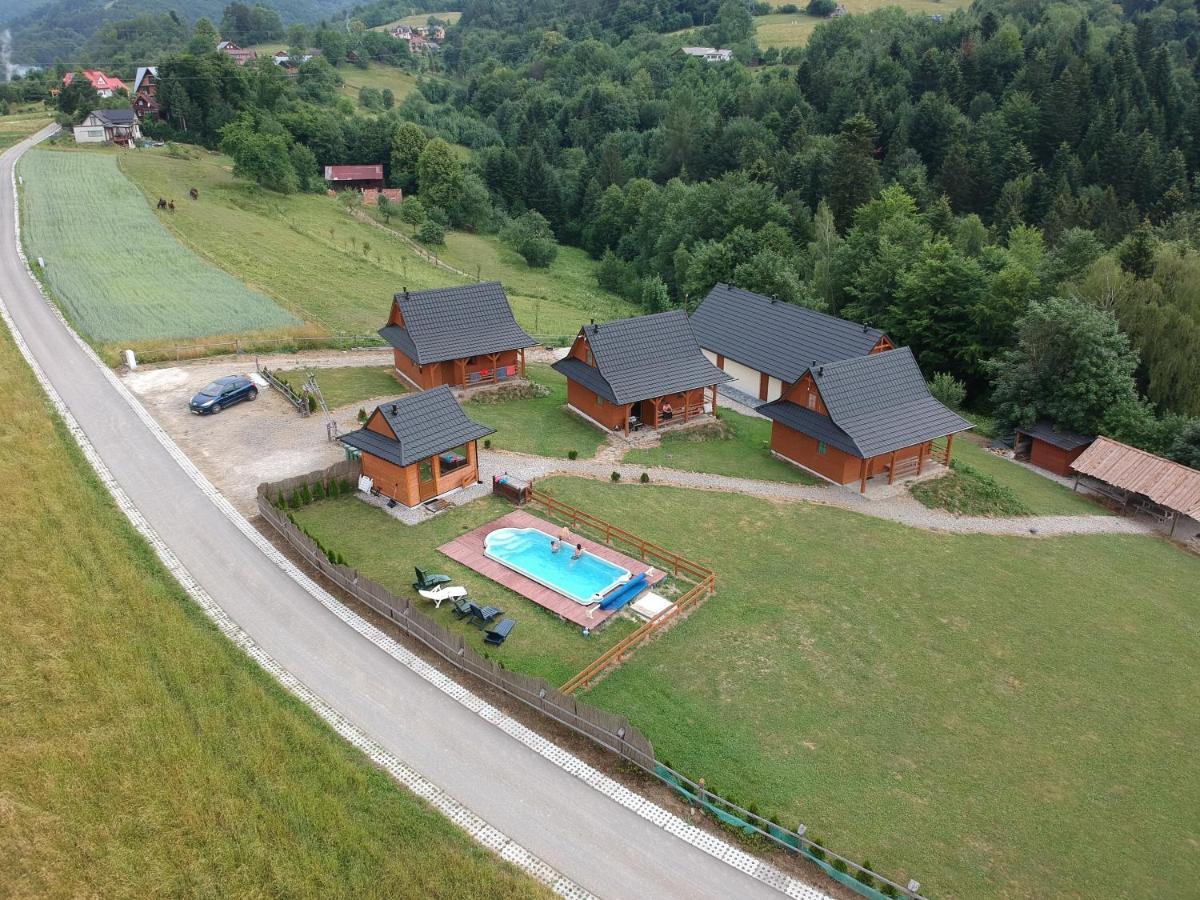 Chatki Niwki U Zboja Kroscienko nad Dunajcem Bagian luar foto