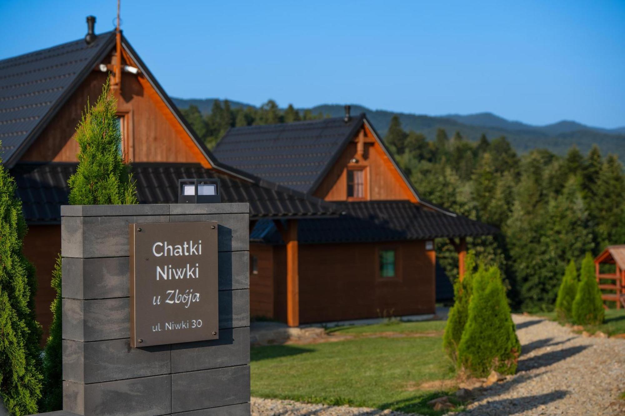 Chatki Niwki U Zboja Kroscienko nad Dunajcem Bagian luar foto