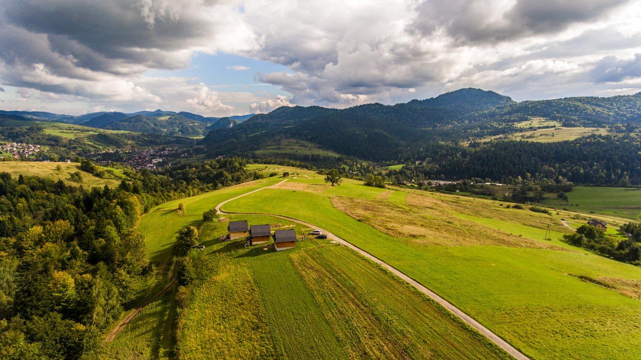 Chatki Niwki U Zboja Kroscienko nad Dunajcem Bagian luar foto