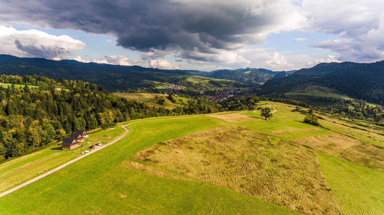 Chatki Niwki U Zboja Kroscienko nad Dunajcem Bagian luar foto