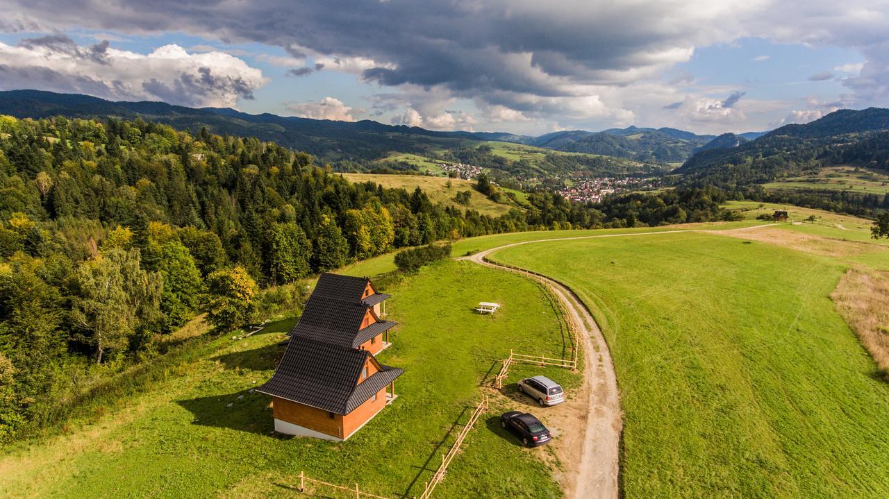 Chatki Niwki U Zboja Kroscienko nad Dunajcem Bagian luar foto