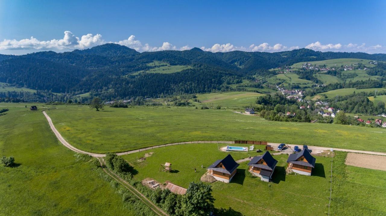 Chatki Niwki U Zboja Kroscienko nad Dunajcem Bagian luar foto