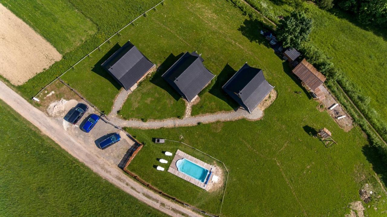 Chatki Niwki U Zboja Kroscienko nad Dunajcem Bagian luar foto
