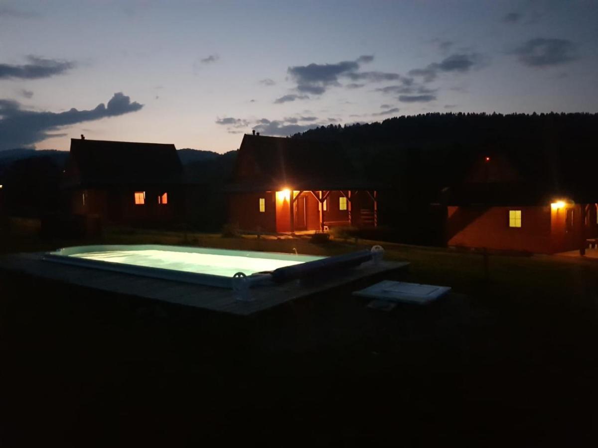 Chatki Niwki U Zboja Kroscienko nad Dunajcem Bagian luar foto